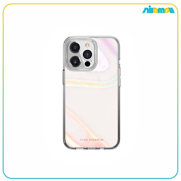 کاور ویوا مادرید مدل Aura Bubly Hybrid TPU/PC Back مناسب برای گوشی موبایل IPhone 13 Pro