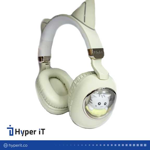 هدفون بیسیم طرح گربه (گوش دار) مدل CA-037