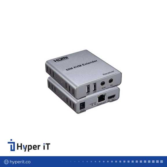 اکستندر 60 متری KVM HDMI با خروجی صدا