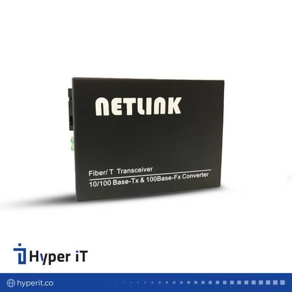 مدیا کانورتور تک کور 10/100 نت لینک NetLink