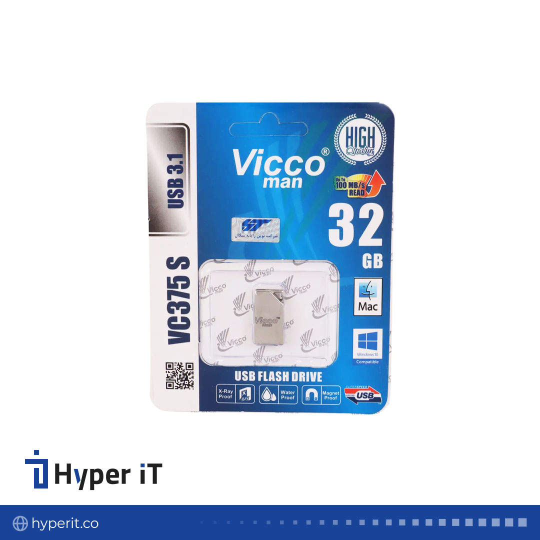 فلش مموری ویکومن مدل VICCO VC375s USB3.1 32GB