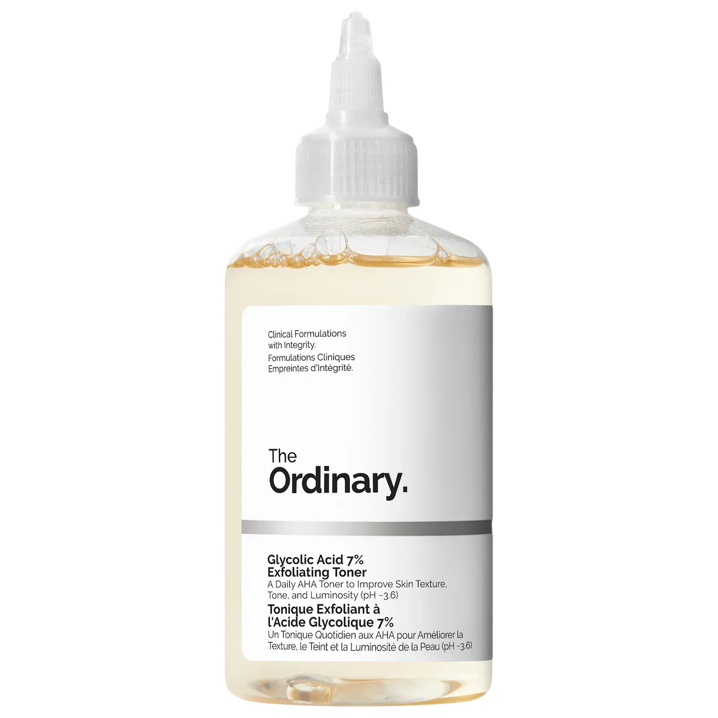 تونر لایه بردار و روشن کننده گلیکولیک اسید اوردینری | The Ordinary Glycolic Acid 7% Exfoliating Toner
