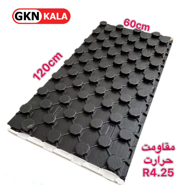 فوم شانه تخم مرغی ایزومت 60×120 روکش دار چگالی 40