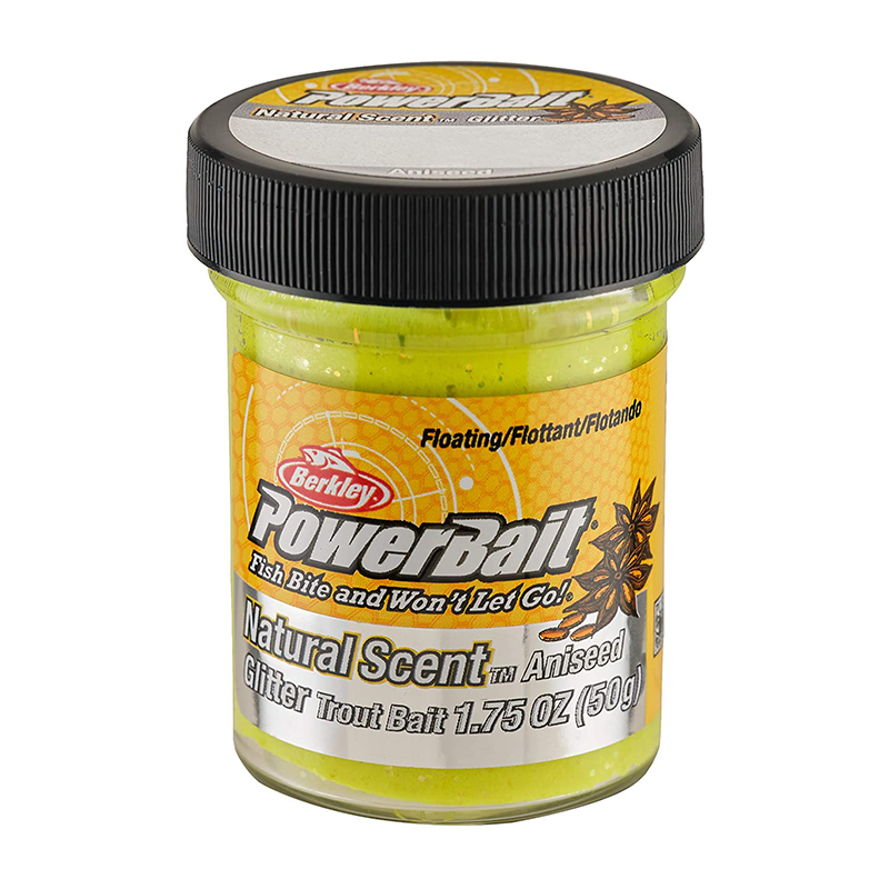 خمیر برکلی پاور بیت قزل آلا انیس ۱۵۲۲۰۳۷ Berkley PowerBait Anis Sunshine Yellow