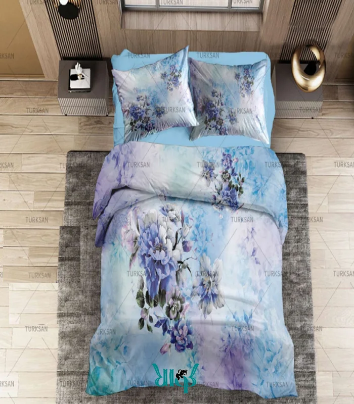 روتختی آبی دونفره ارغوان کد d572