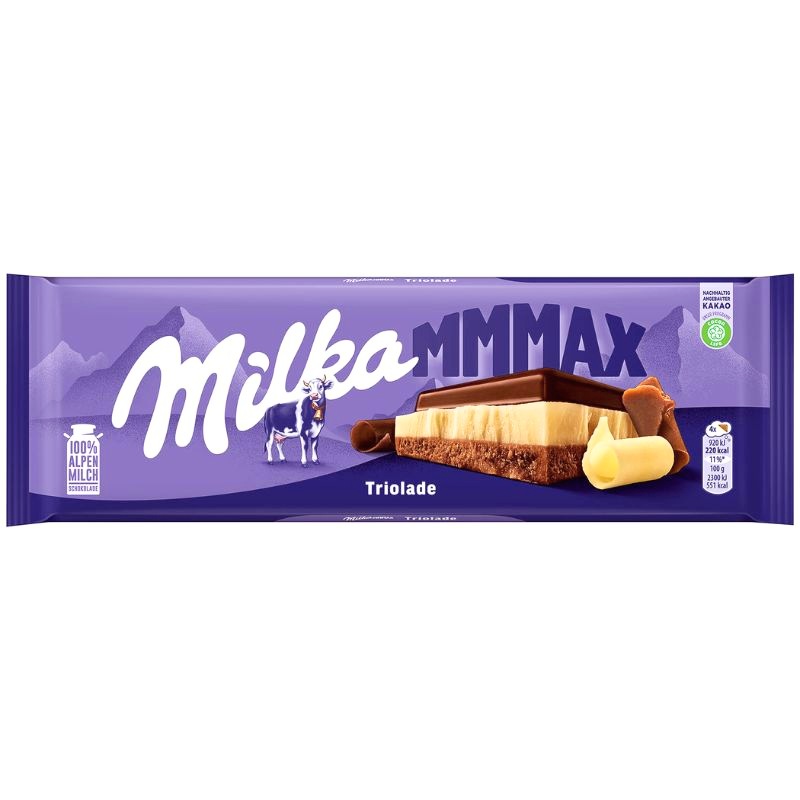 شکلات میلکا 4x (دورنگ)