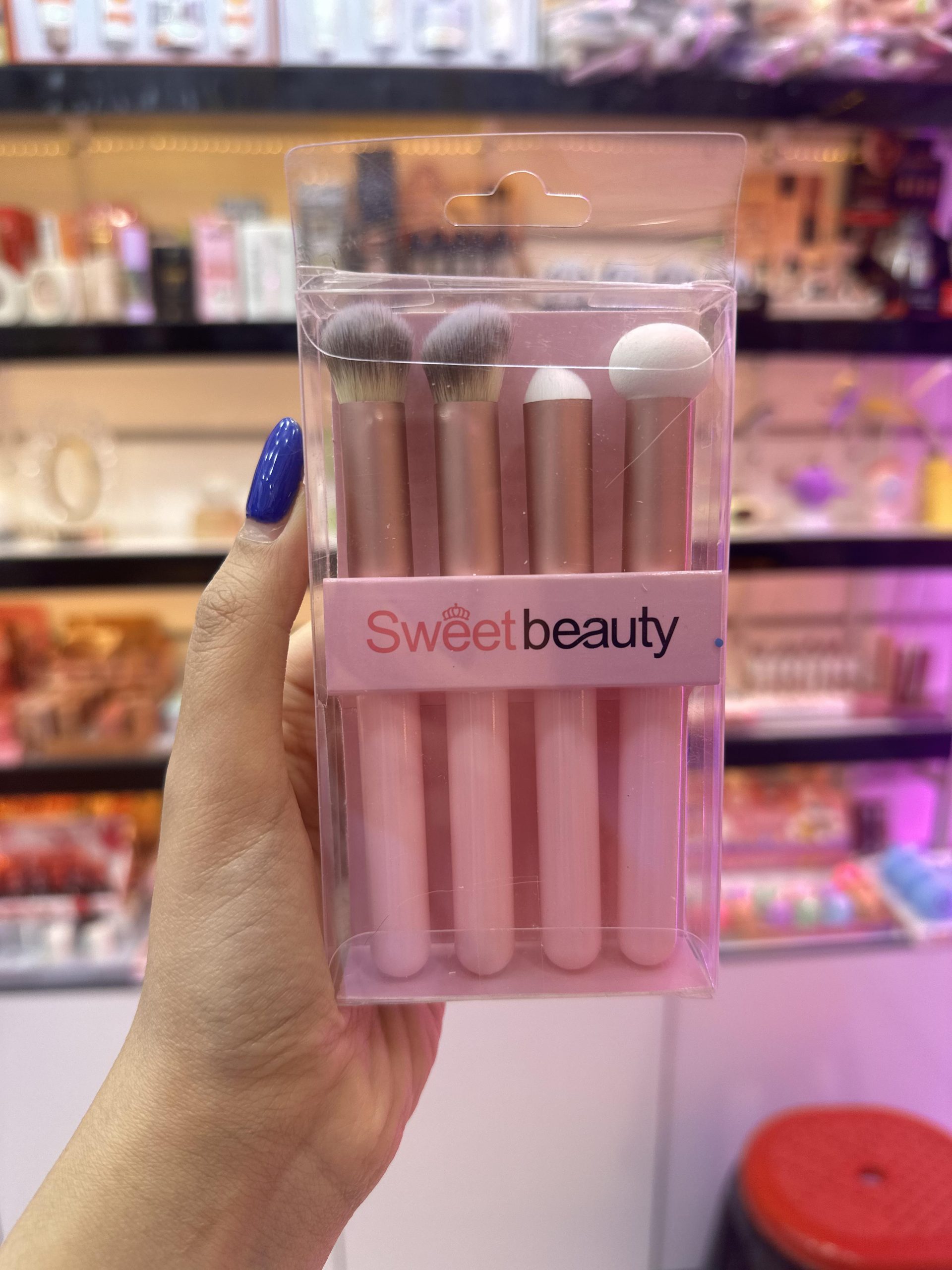 ست براش ۴ عددی Sweet Beauty (مخصوص فید و سایه)