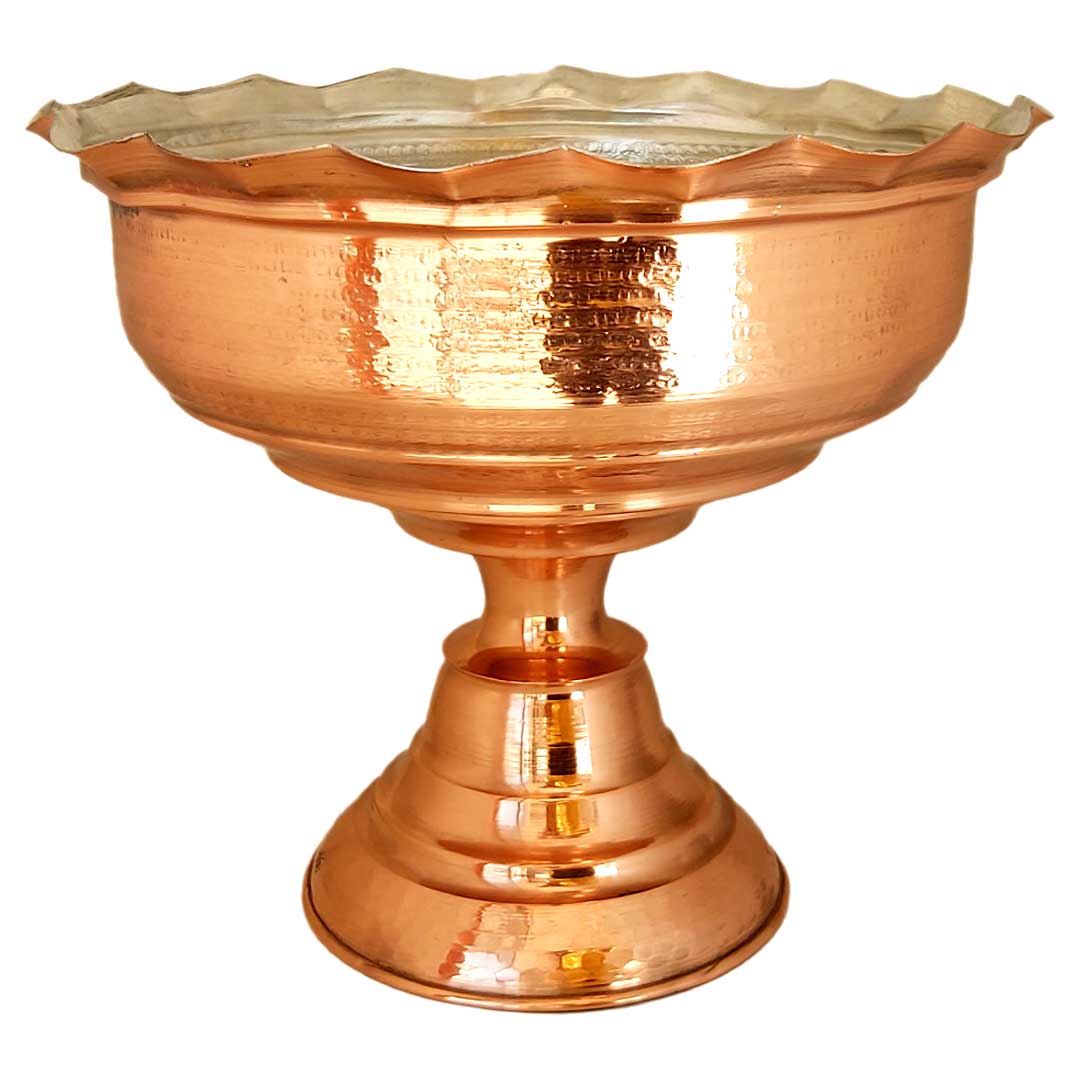 میوه خوری مسی مدل الماس