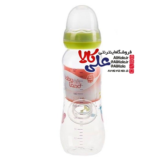 شیشه شیر بیبی لند مدل 305 ظرفیت 240 میلی لیتر