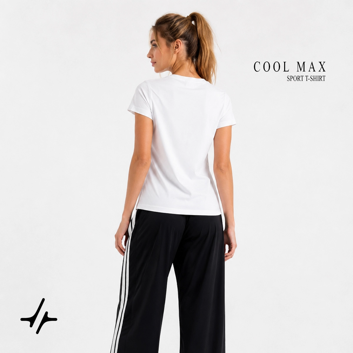 تیشرت ورزشی زنانه Cool Max - سفید, XS