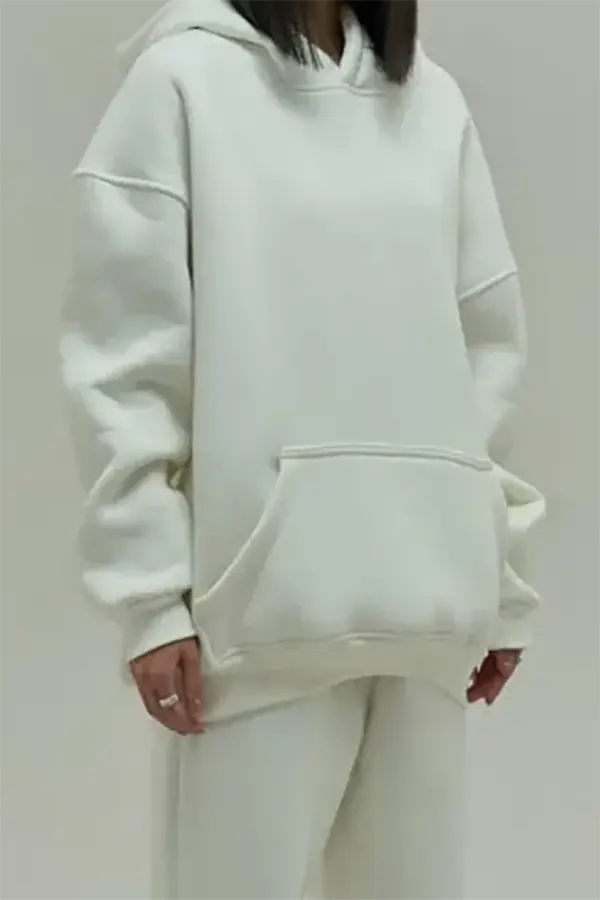 هودی نخی کلاهدار زنانه Oversize برند YAKAMEL