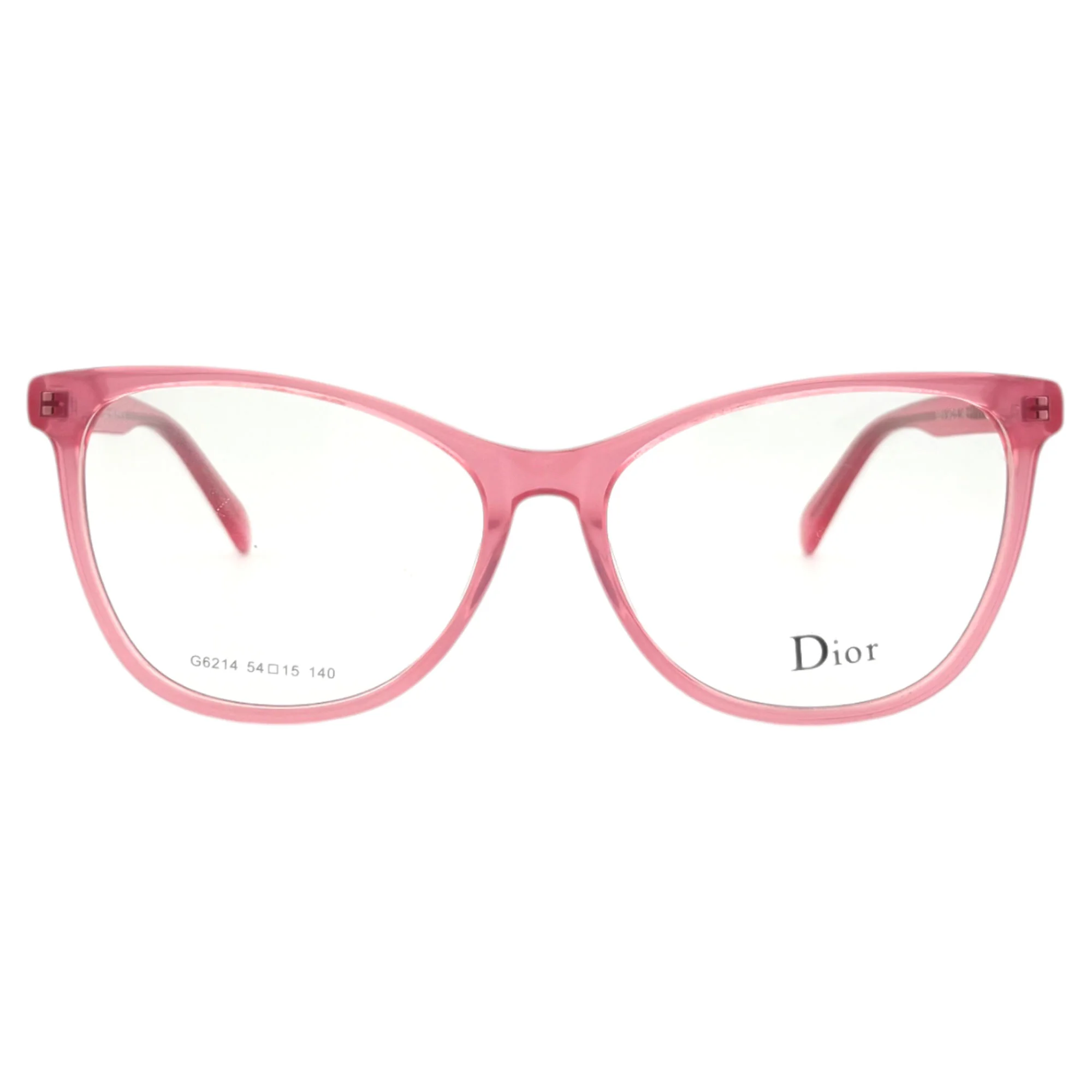 عینک زنانه گربه ای دیور صورتی Dior