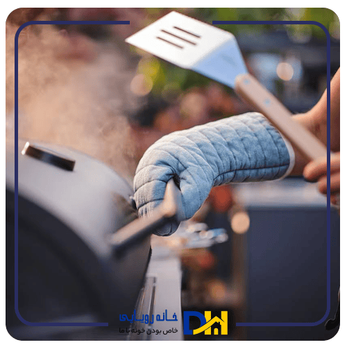 دستکش فر نسوز سبز (تکی) ایکیا GRILLTIDER
