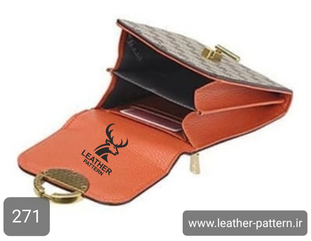 الگو کیف دوشی زنانه چرم کد F-271