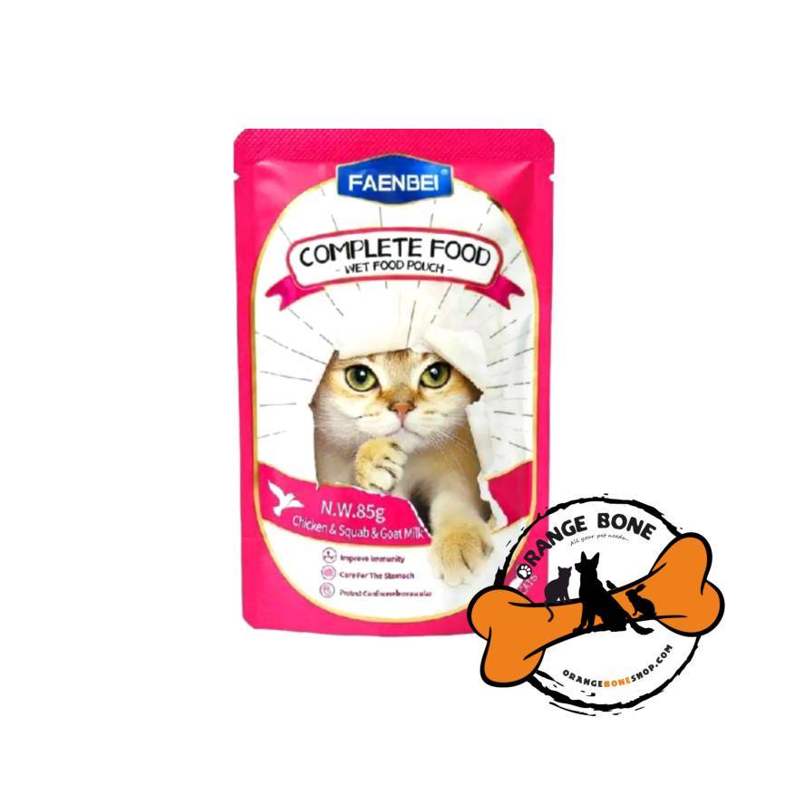 پوچ گربه فنبی Complete Food طعم مرغ و ماکیان