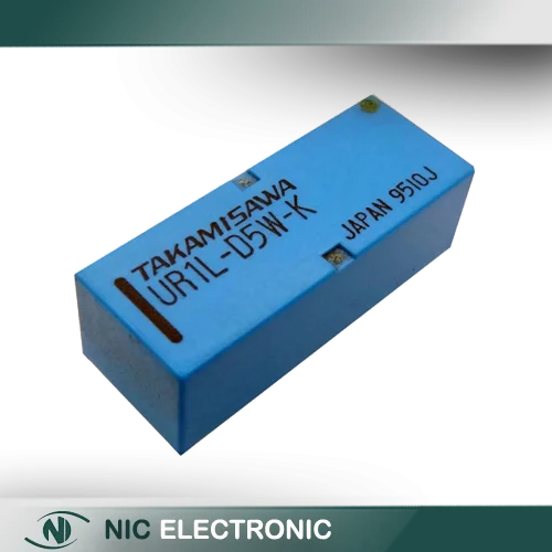 رله 5V مینیاتوری 22 پایه مارک TAKAMISAWA کد UR1L-D5W-K