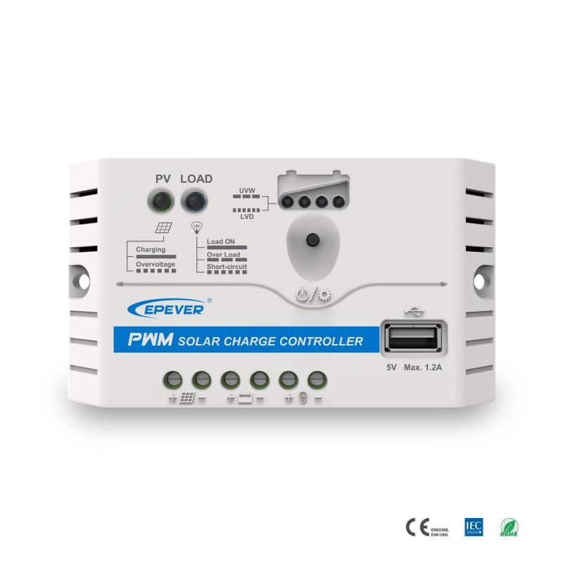 کنترل شارژر خورشیدی 10 آمپر PWM مدل LS1024E برند EPEVER