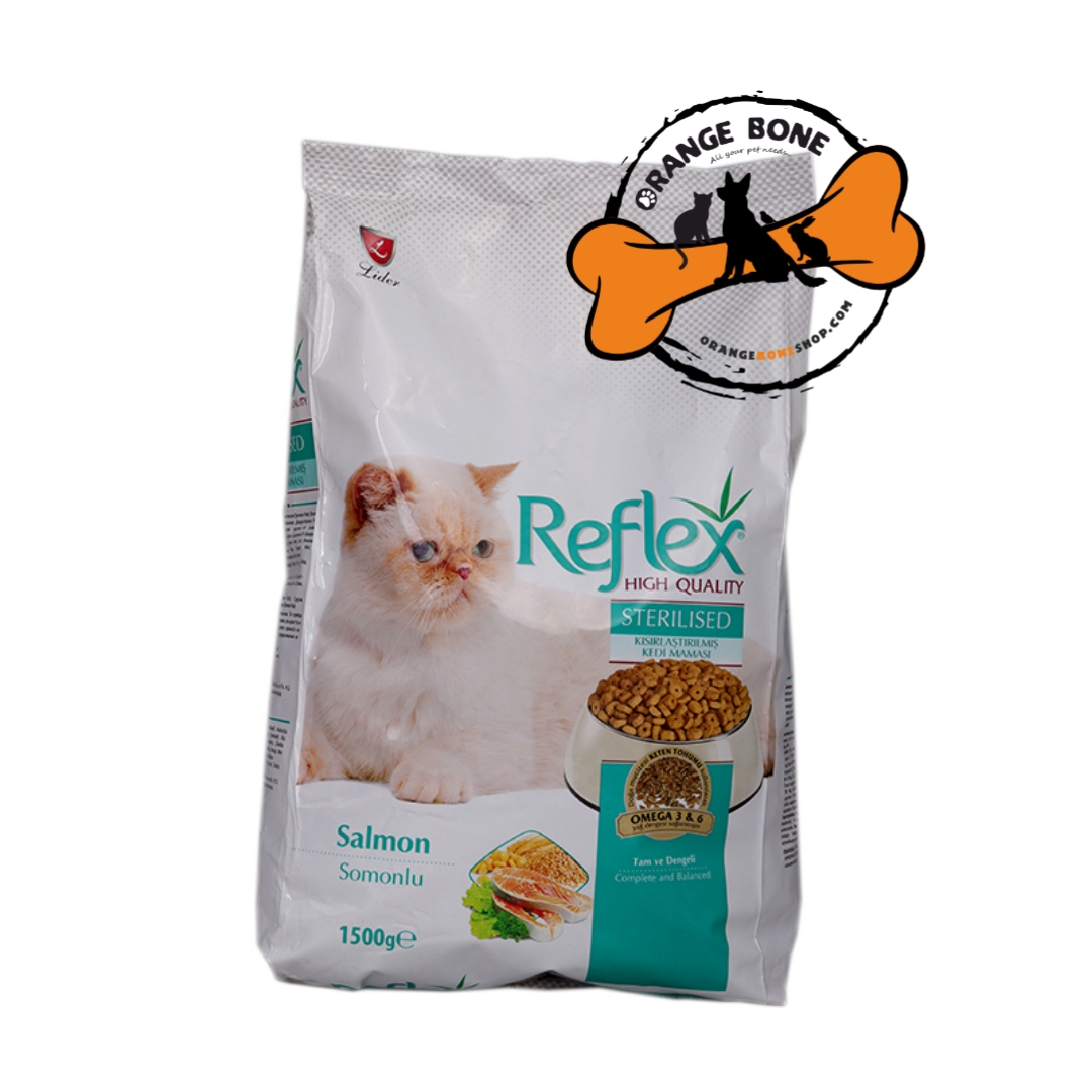 غذا خشک گربه عقیم شده رفلکس با طعم ماهی سالمون (1.5 کیلو)