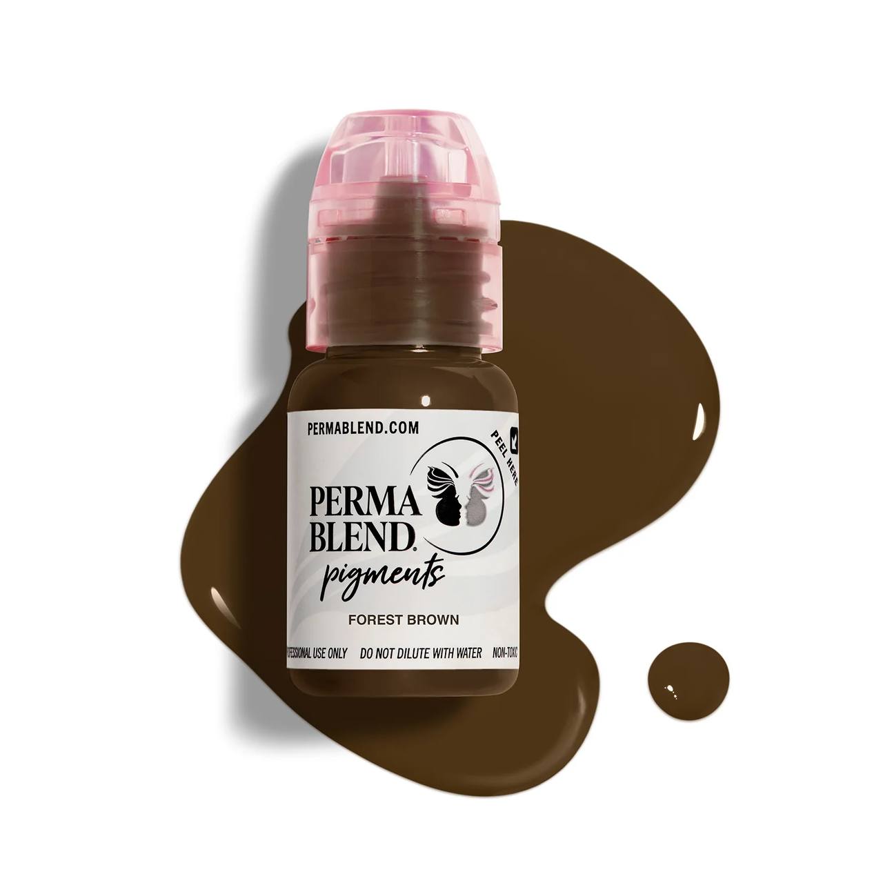 رنگ تاتو پرما بلند فارست برون forest brown