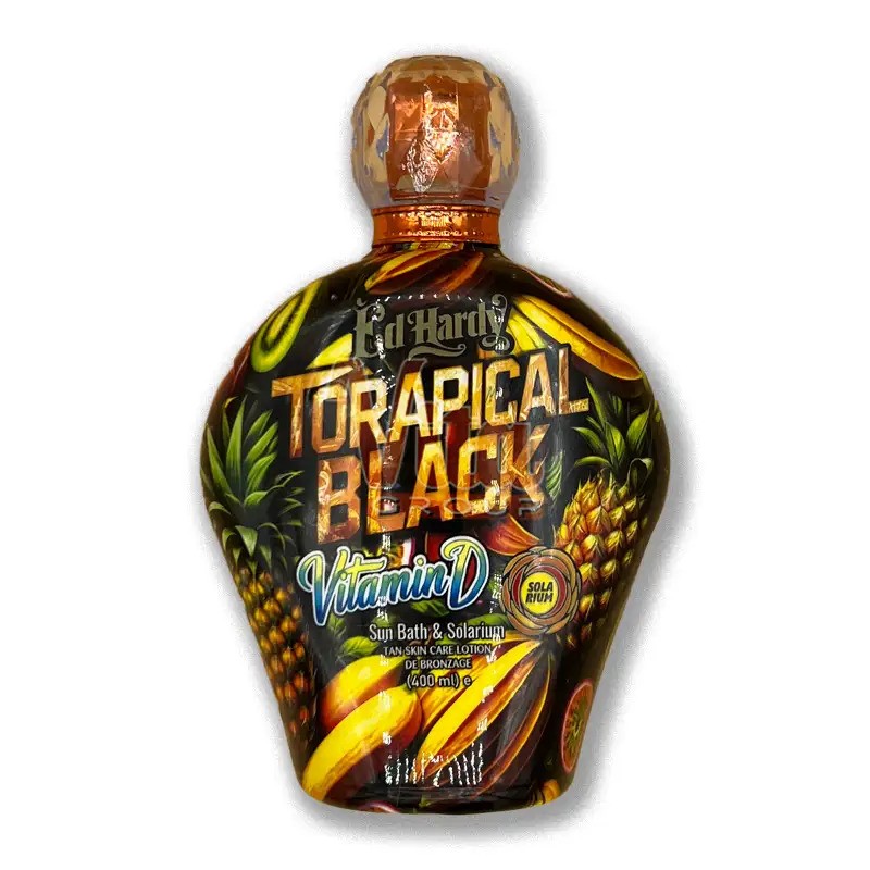 لوسیون سولاریم Ed Hardy مدل Tropical Black