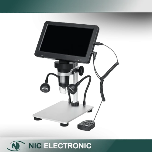 میکروسکوپ دیجیتال 1200X Portable Digital Microscope دارای نمایشگر 7 اینچی مدل DM9