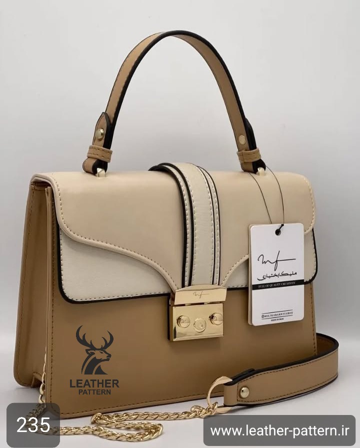 الگو کیف دستی زنانه چرم کد T-235