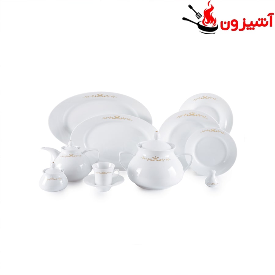 سرویس 108 پارچه 12 نفره طرح پرنسس