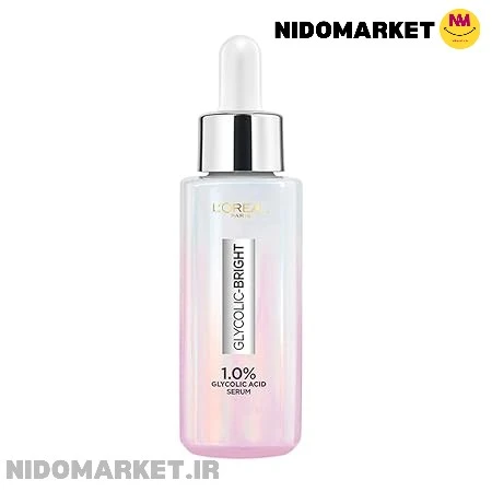 سرم ضد لک و روشن کننده لورال Glycolic Bright