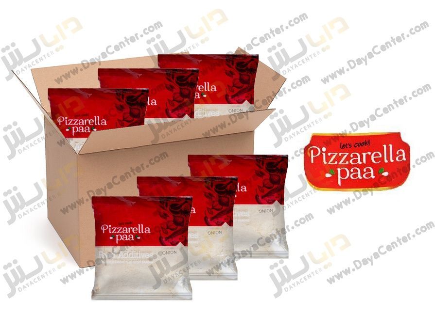 پودر پیاز پیزارلا پا کارتن 25 عددی