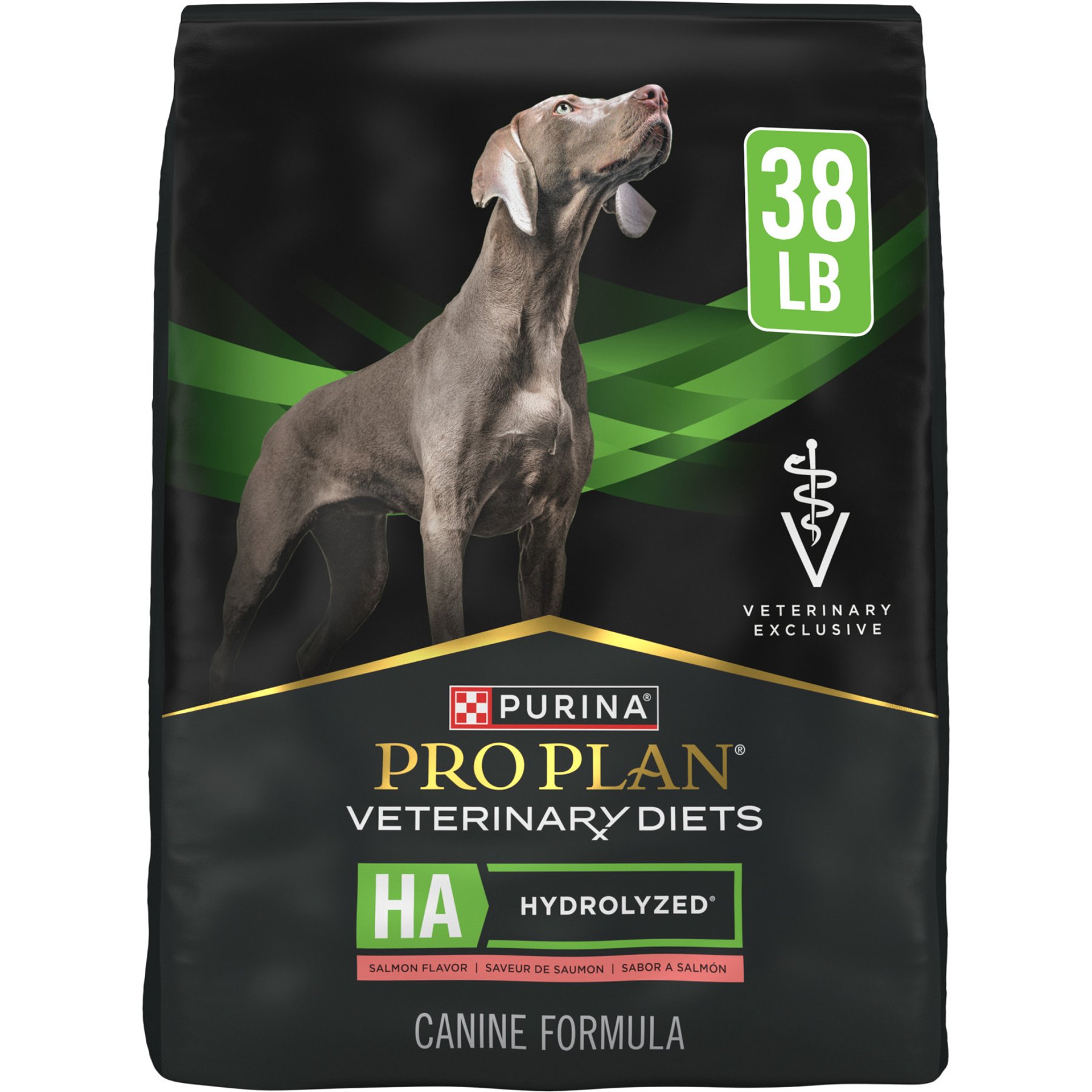 غذای خشک پورینا پرو پلن سگ بالغ HA هیدرولیز شده طعم سالمون ۱۷.۲۴ کیلوگرم | Purina Pro Plan Veterinary Diets HA Salmon 38lb