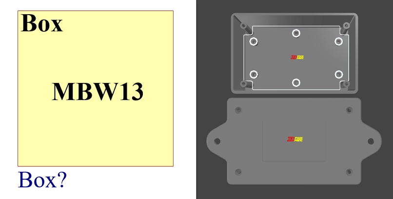 فوت پرینت 3بعدی باکس MBW13