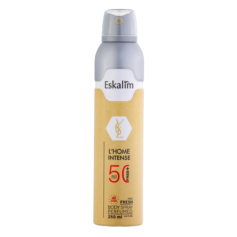 اسپری خوشبو کننده بدن مردانه اسکالیم مدل YSL HOMME INTENSE حجم 250 میلی لیتر