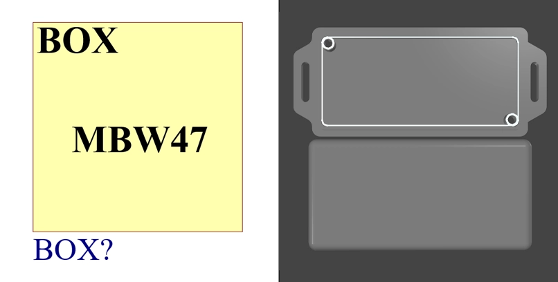فوت پرینت 3بعدی باکس MBW47