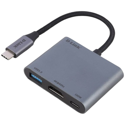 هاب 3 پورت USB-C دی لینک مدل DUB-C103