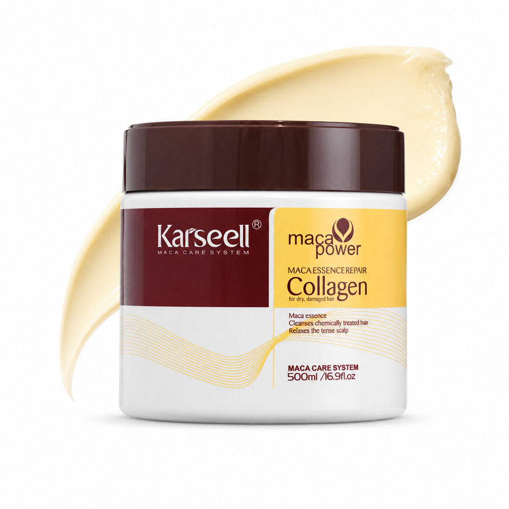 ماسک مو کلاژن و ماکا کارسیل 500 میلی لیتر / Karseell