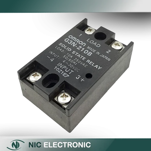 رله حالت جامد SSR مرغوب OMRON ژاپنی 250VAC-10A کد G3N-210B