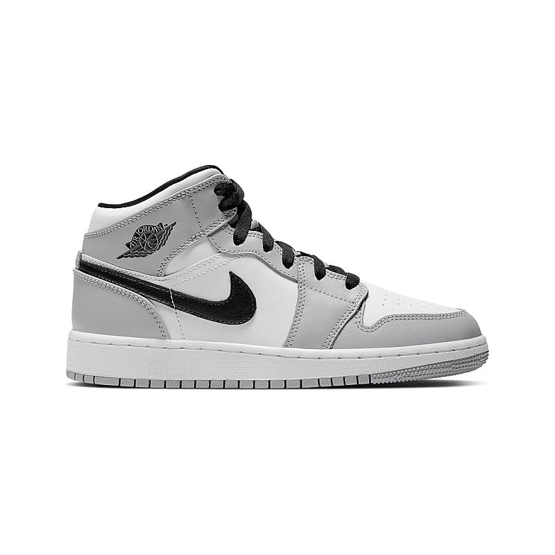 کتونی نایک جردن وان طوسی اسموک گری Jordan 1 smoke grey mid
