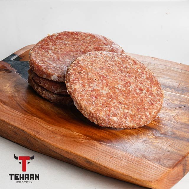 برگر سردست گوشت گوساله و گوسفندی مخصوص