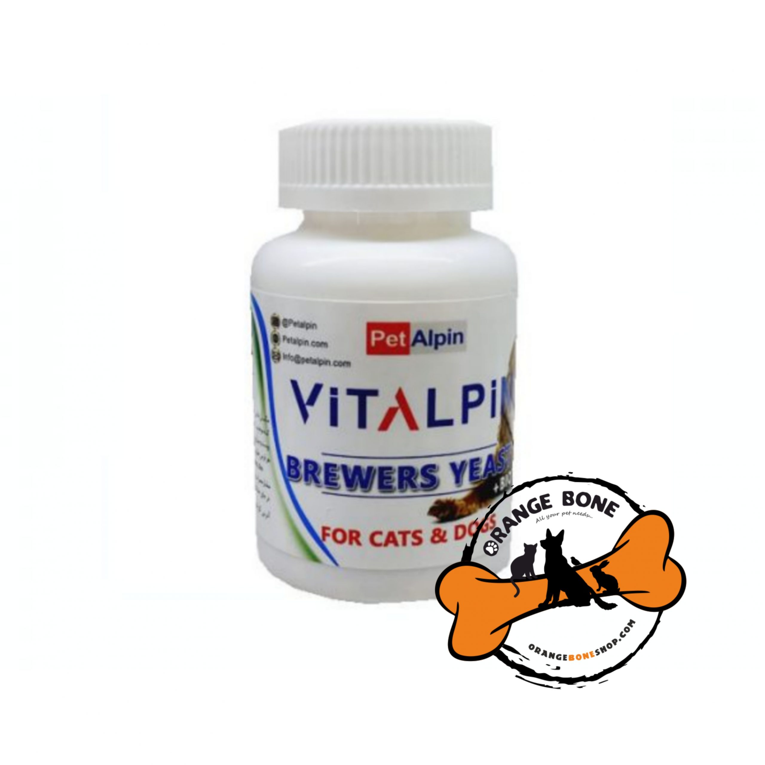 قرص مکمل پوست و مو سگ و گربه VitAlpin (دانه ای)