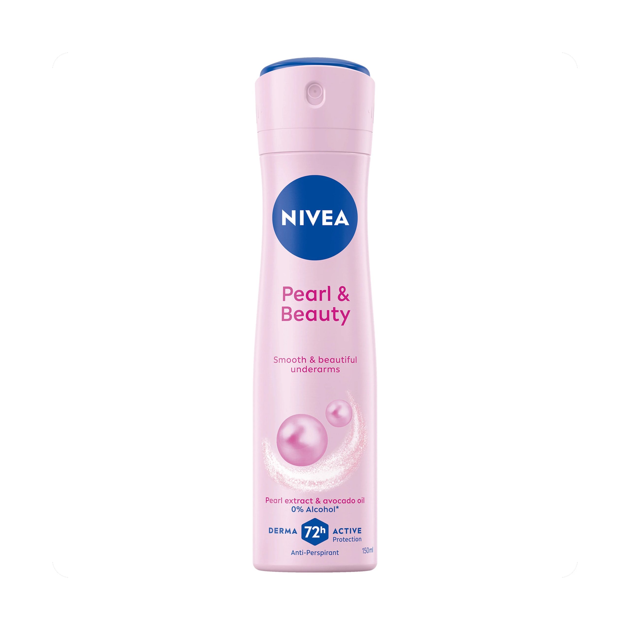 اسپری ضد تعریق زنانه 72 ساعته نیوا حجم 150 میل مدل nivea Pearl & Beauty