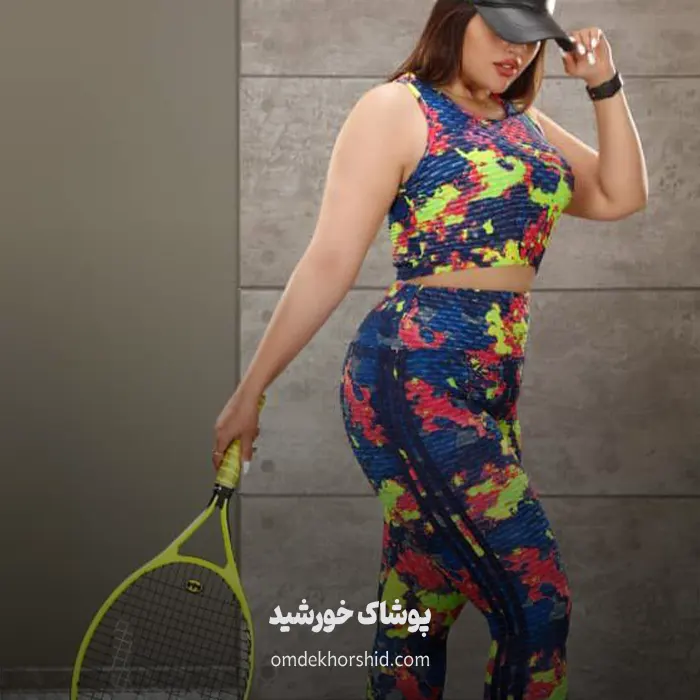 ست کراپ شلوار باشگاهی ابرنگی سلولیت