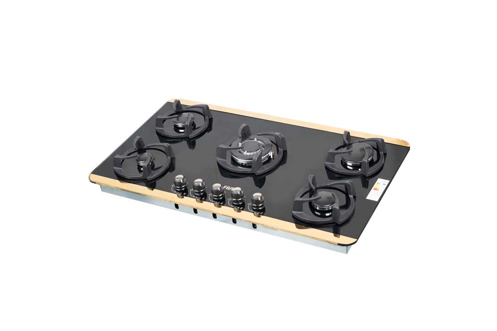 گاز شیشه اى پنج شعله فایو کد FG-21 Gold