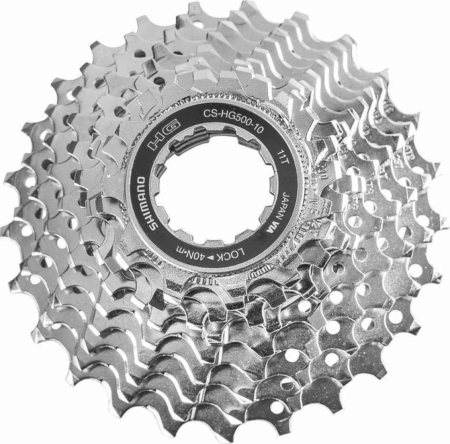 کاست شیمانو CS-HG500-10: قلب انتقال قدرت خودرو ده‌ سرعته برای جاده و کوهستان 11-25 دندانه