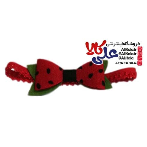 هدبند نمدی یلدا طرح هندوانه کد 01