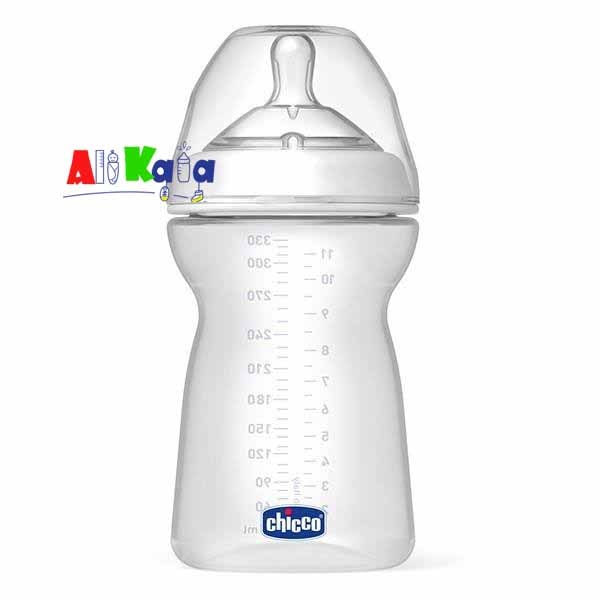 شیشه شیر چیکو مدل نچرال فیلینگ 330 میلی لیتر