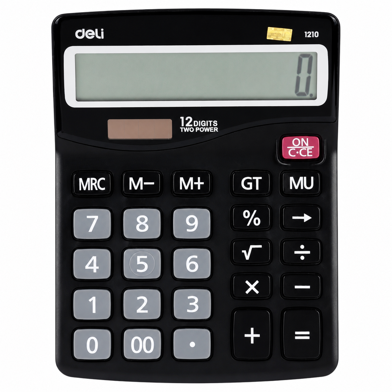 دلی ماشین حساب رومیزی 12 رقم کد E1210