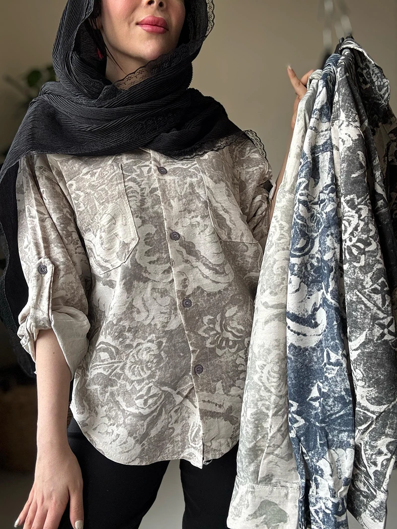 شومیز طرحدار