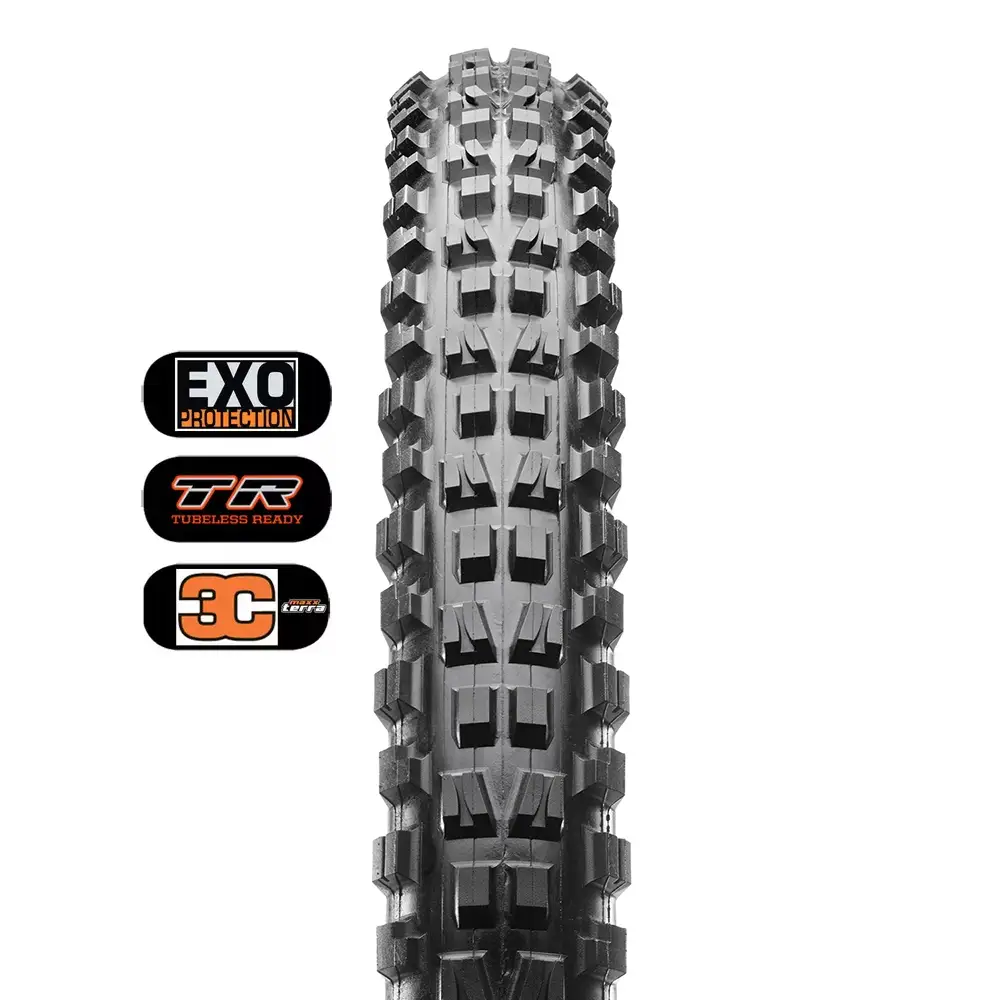 تایر لاستیک Maxxis MINION DHF 27.5X2.30 60PSI 3C-EXO TR تیوبلس دوچرخه