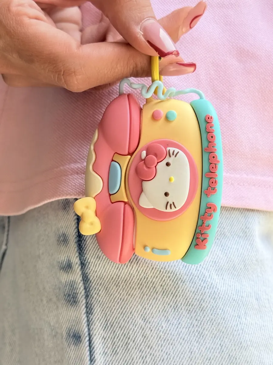 کاور ایرپاد سیلیکونی Kitty Telephone (کدa0327)