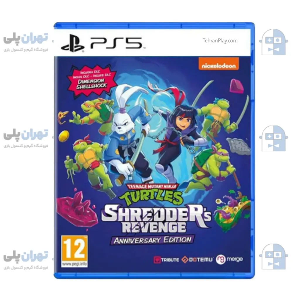 بازی Teenage Mutant Ninja Turtles Shredders Revenge Anniversary Edition برای PS5